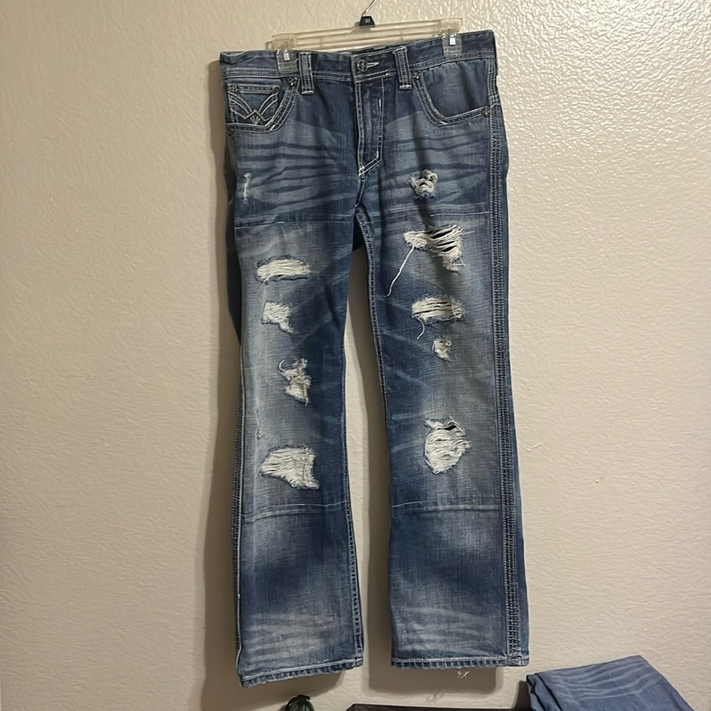 Affliction, black premier Cooper style men’s jeans